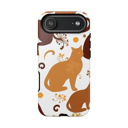 Abstract Cat Pattern Phone Case - Multicolor Phone Case - iPhone 17 Air / Glossy