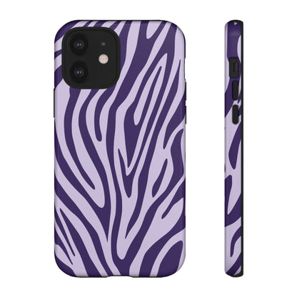 Boutique Lavender Tiger Print Phone Case