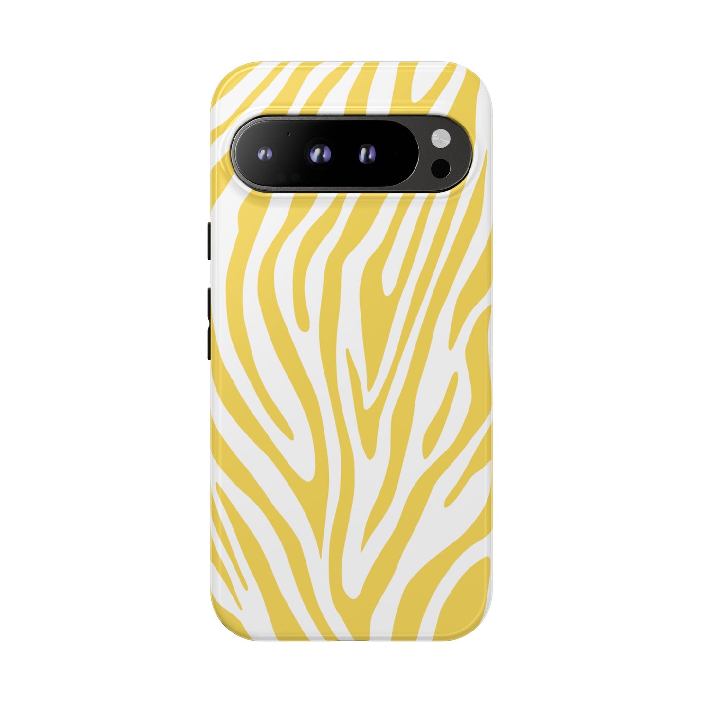 Graphic Yellow Tiger Print Phone Case