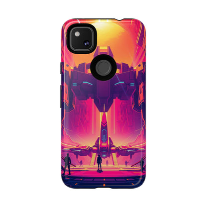 Alien Landing Pad Design Phone Case
