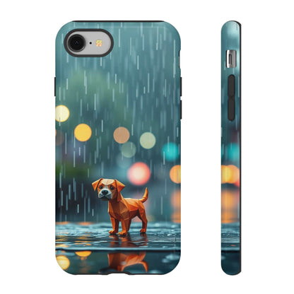 Origami 'Soggy Dog' Design Phone Case