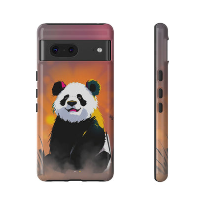Pop Art Panda Design Phone Case