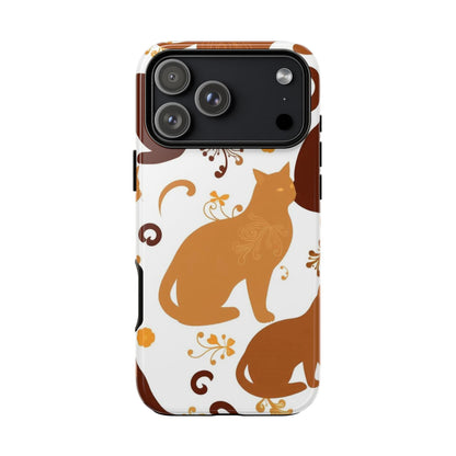 Abstract Cat Pattern Phone Case - Multicolor Phone Case - iPhone 17 Pro Max / Glossy