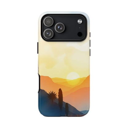 Watercolour Sunset Design Phone Case - Multicolor Phone Case - iPhone 17 Pro Max / Glossy