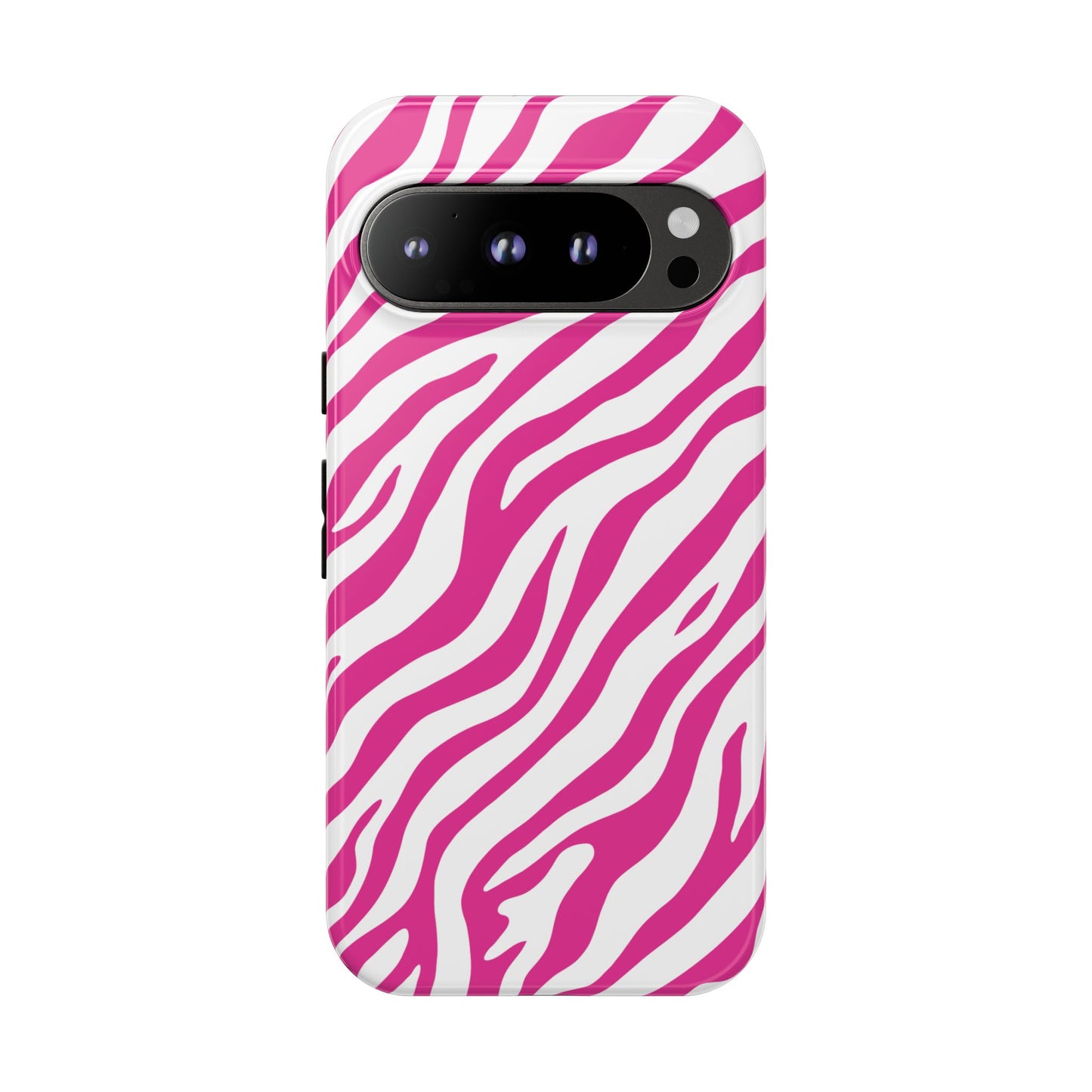 Stylish Hot Pink Zebra Print Phone Case