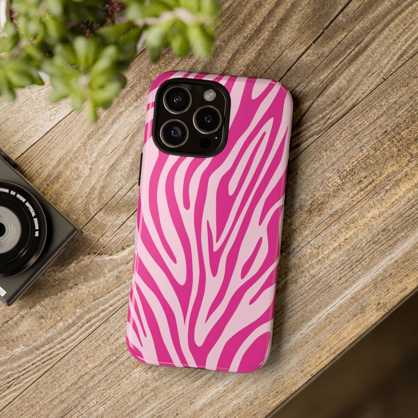 Boutique Blush Tiger Print Phone Case