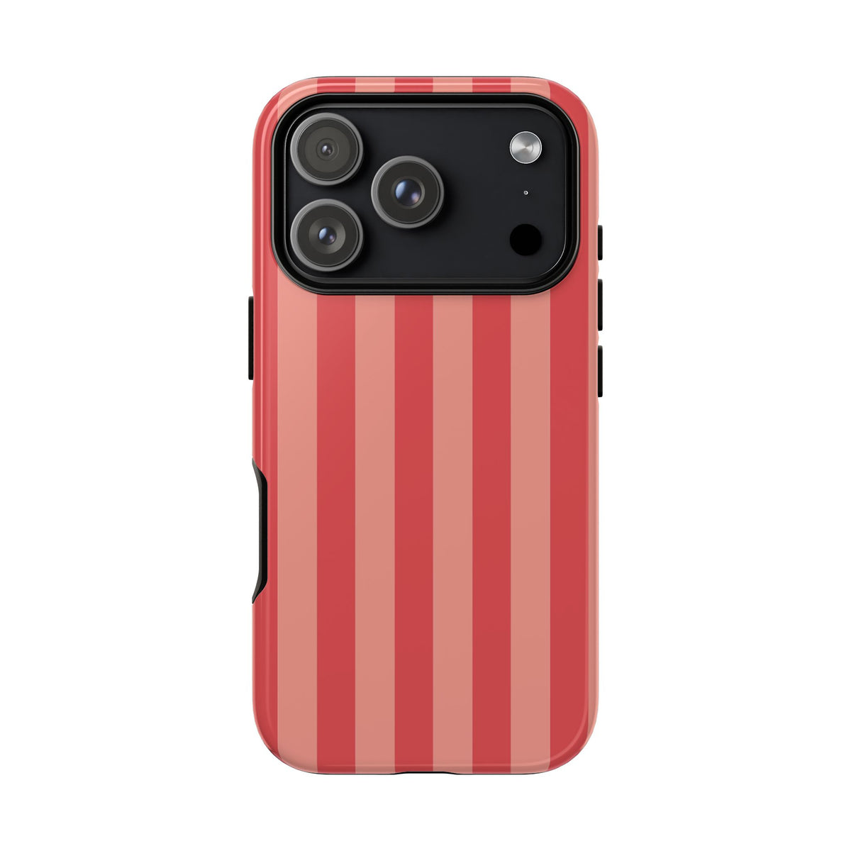 Light Pink Stripe Pattern Phone Case - Pink Phone Case - iPhone 18 Pro / Glossy