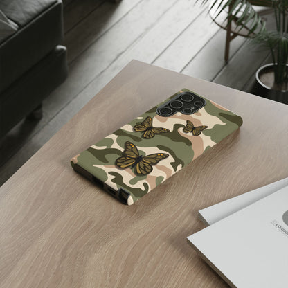 Phone Case - Green Butterfly Camo Phone Case