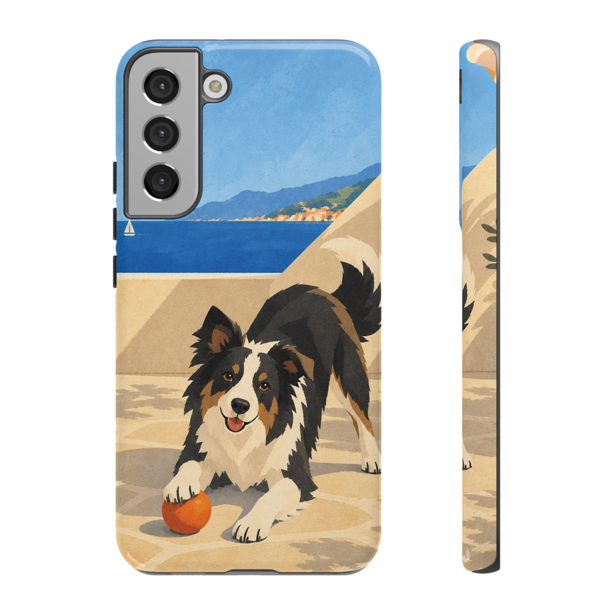 Border Collie One More Throw Phone Case - Multicolor Phone Case - Samsung Galaxy S22 Plus / Glossy
