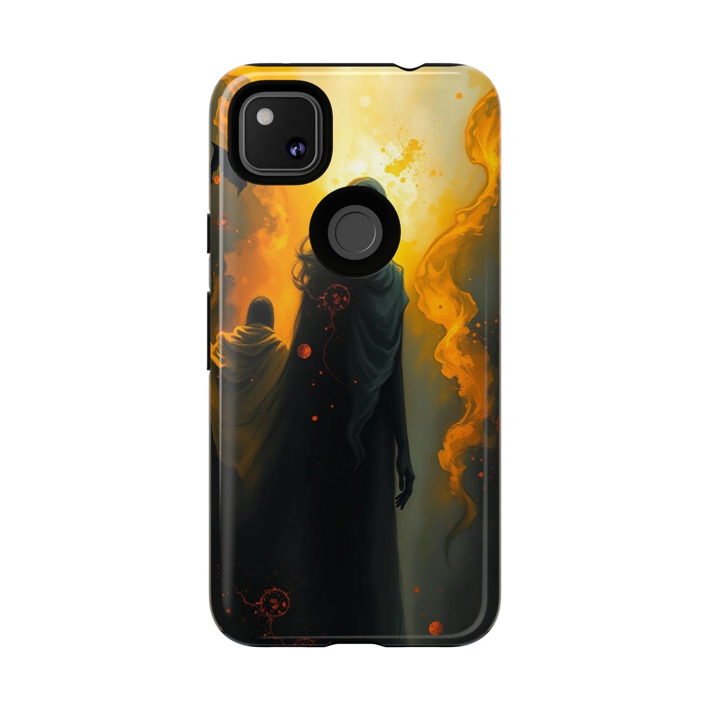 Acrylic Gothic Myterious Figures Phone Case
