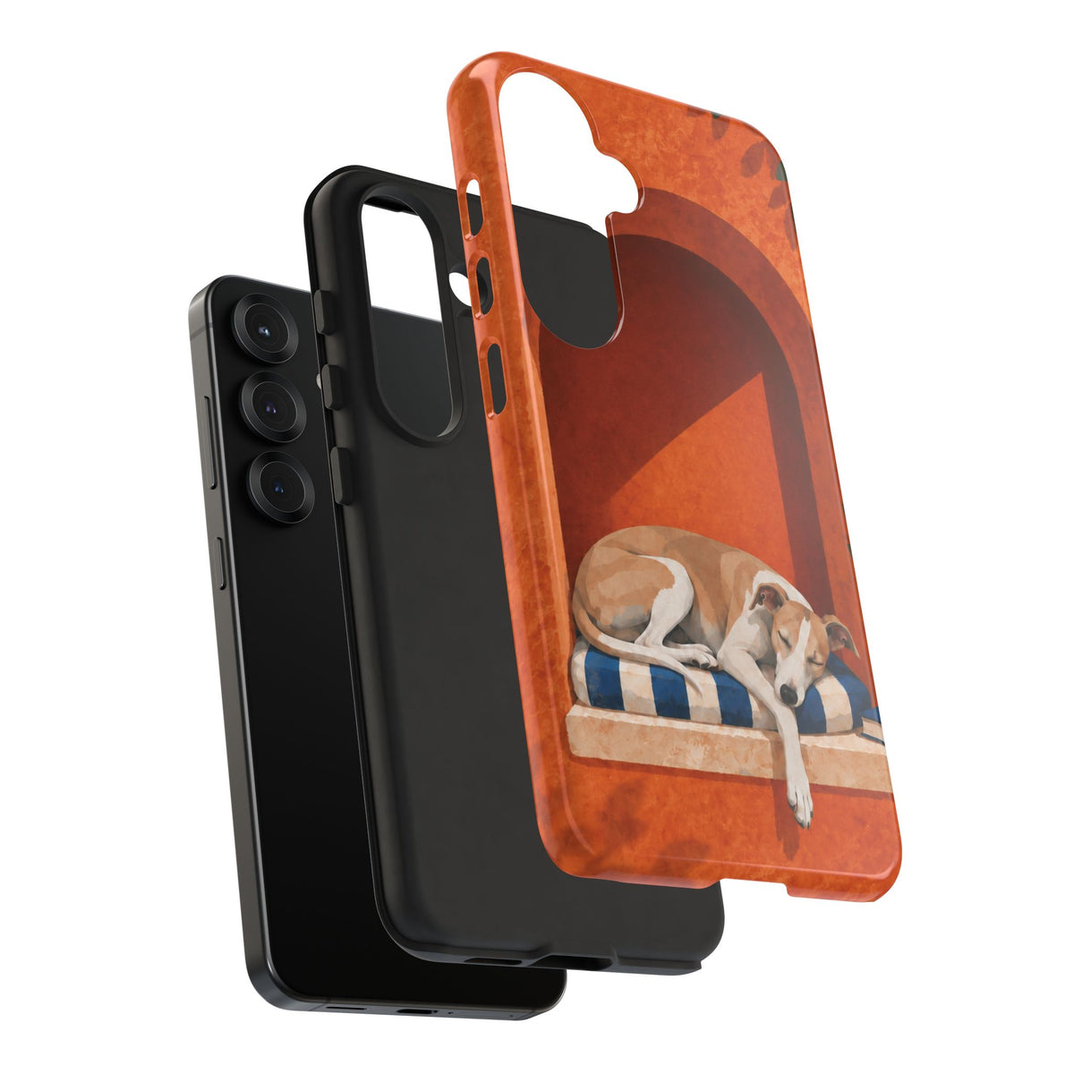 Whippet Siesta Nook Phone Case - Multicolor Phone Case