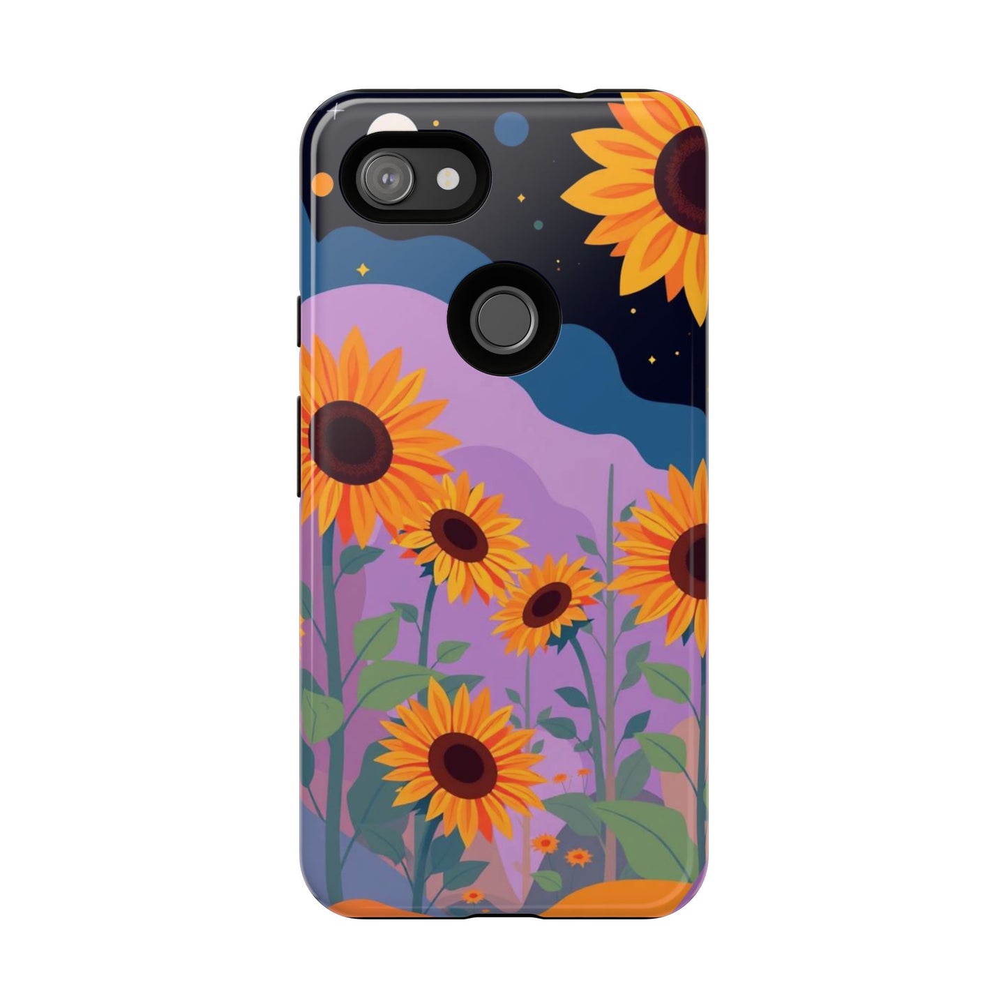 Surreal Sunflower Design Phone Case