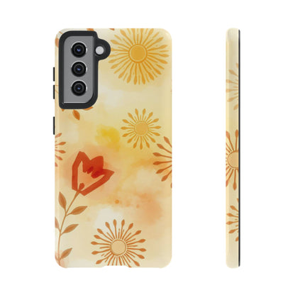 Boho Chic Watercolour Pattern Phone Case - Multicolor Phone Case - Samsung Galaxy S21 / Glossy