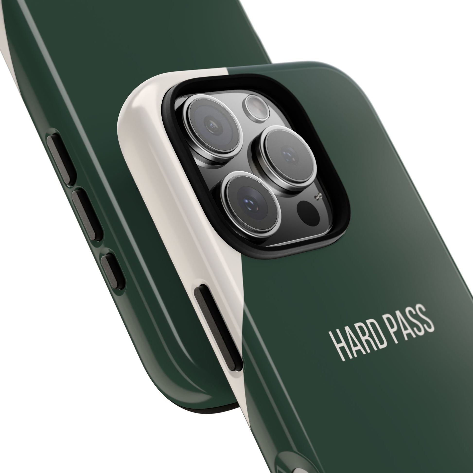 Phone Case - Sassy Statement Case ’Hard Pass’ in Green & White