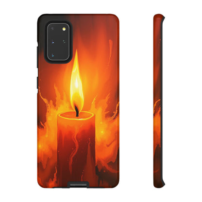 Samsung Galaxy S20+ / Glossy Phone Case - Red Candle Phone Case