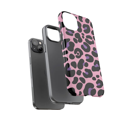 Pretty Pink & Lavender Leopard Print