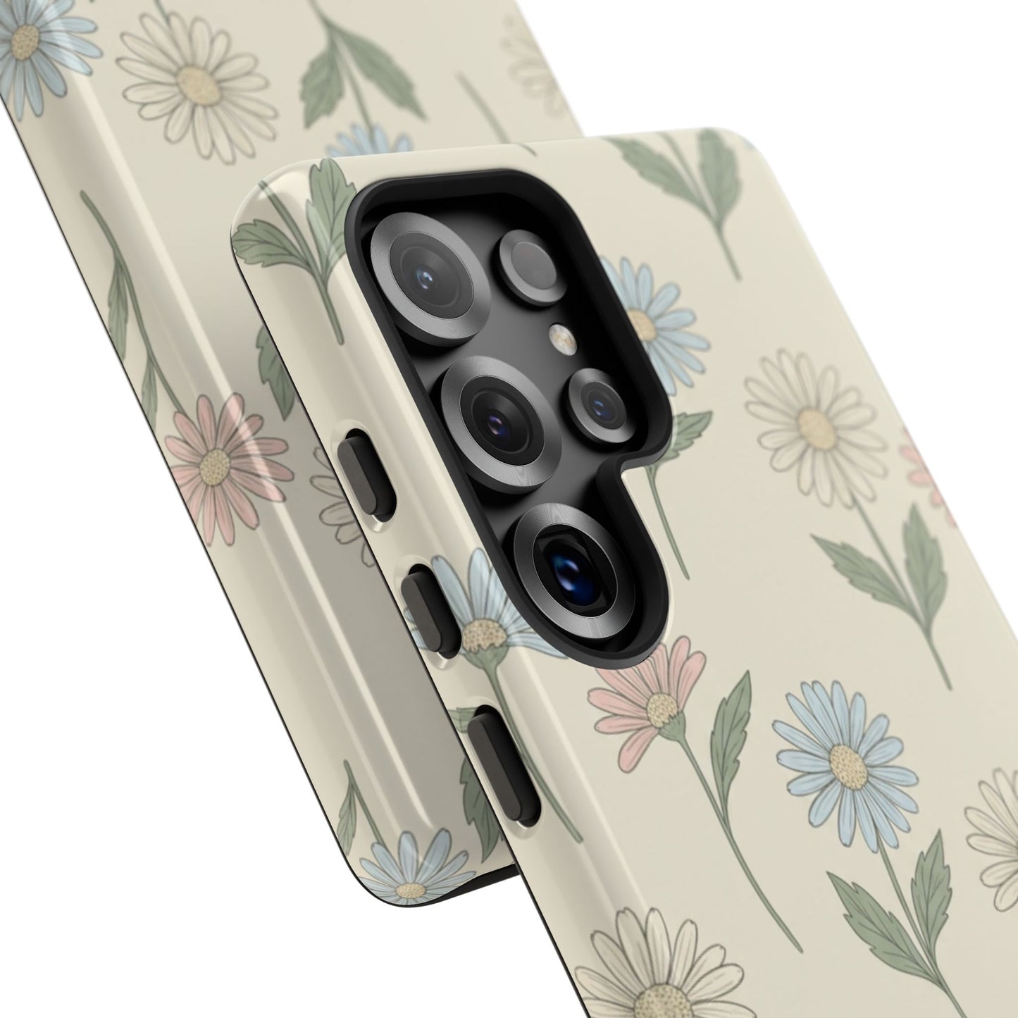 Pretty Pastel Daisy Pattern Phone Case