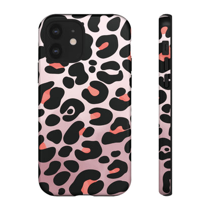 Cute Blush Leopard Print Phone Case