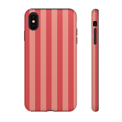Light Pink Stripe Pattern Phone Case - Pink Phone Case - iPhone XS MAX / Glossy