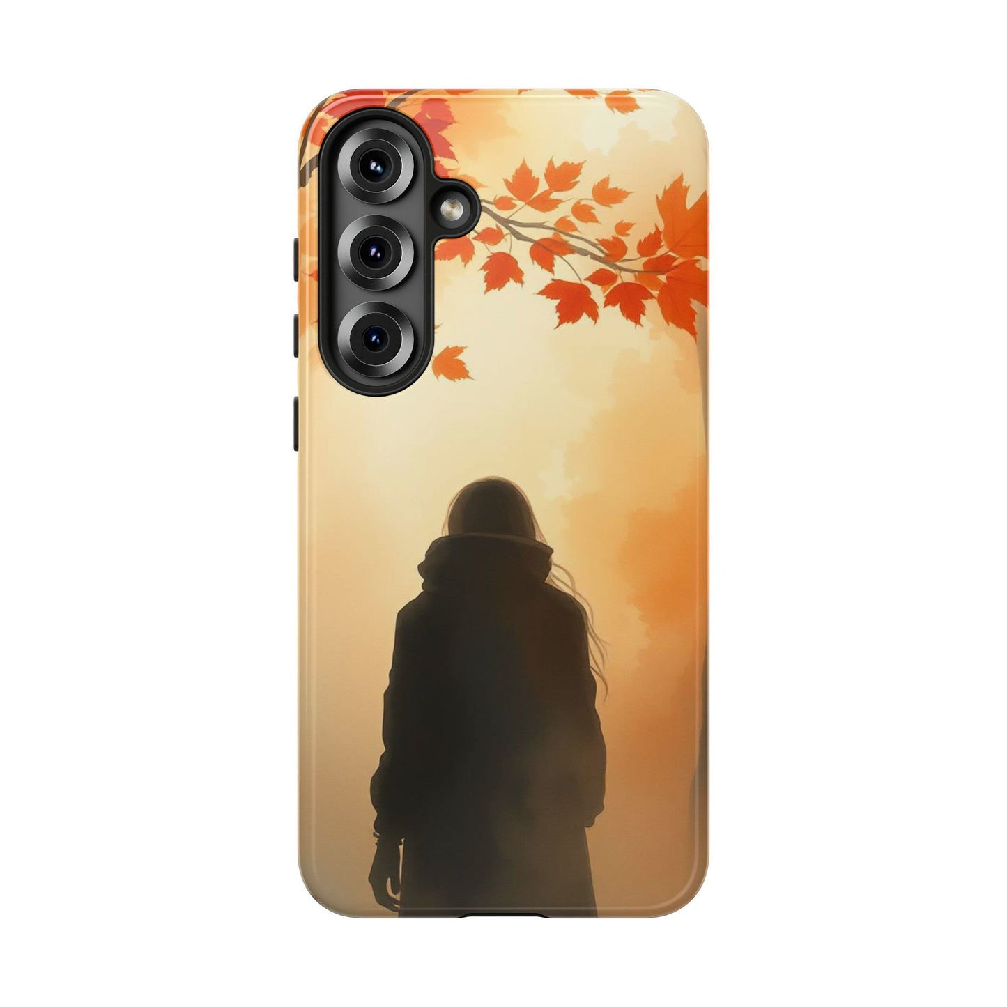 Samsung Galaxy S25 Plus / Glossy Phone Case - Watercolour Mysterious Woman Phone Case