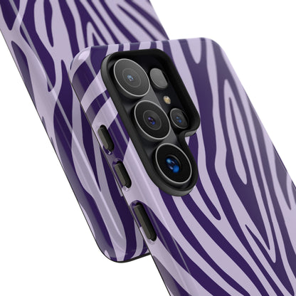 Boutique Lavender Tiger Print Phone Case
