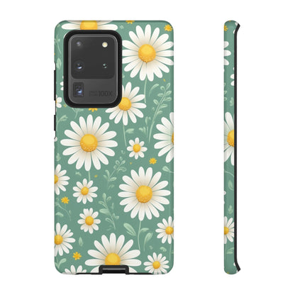 Samsung Galaxy S20 Ultra / Glossy Phone Case - Daisies Floral Pattern 1 Phone Case