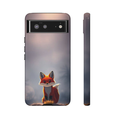 Cute Gothic Fox Design Phone Case - Multicolor Phone Case - Google Pixel 6 / Glossy