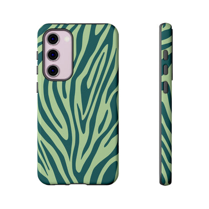 Boutique Sage Tiger Print Phone Case