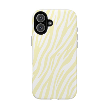 Buttercream Tiger Print Phone Case