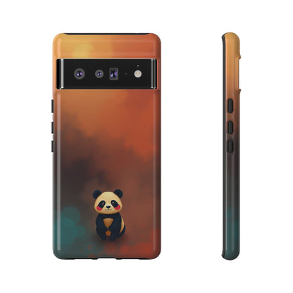 Google Pixel 6 Pro / Glossy Phone Case - Cute Colourful Panda Design Phone Case
