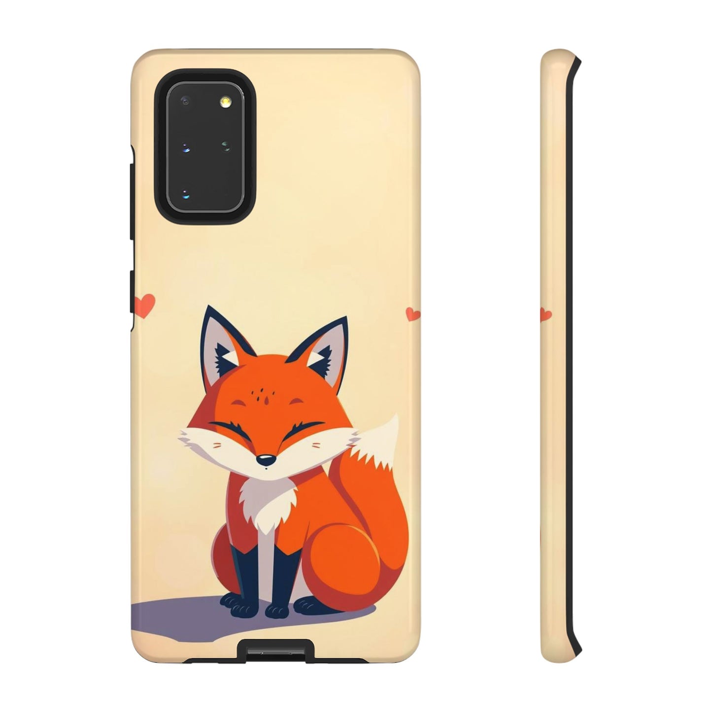 Samsung Galaxy S20+ / Glossy Phone Case - Cute Fox Design Phone Case