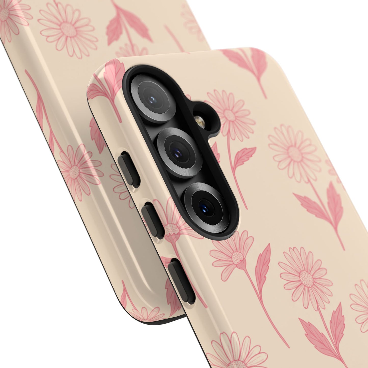 Pretty Pink Daisy Pattern Phone Case