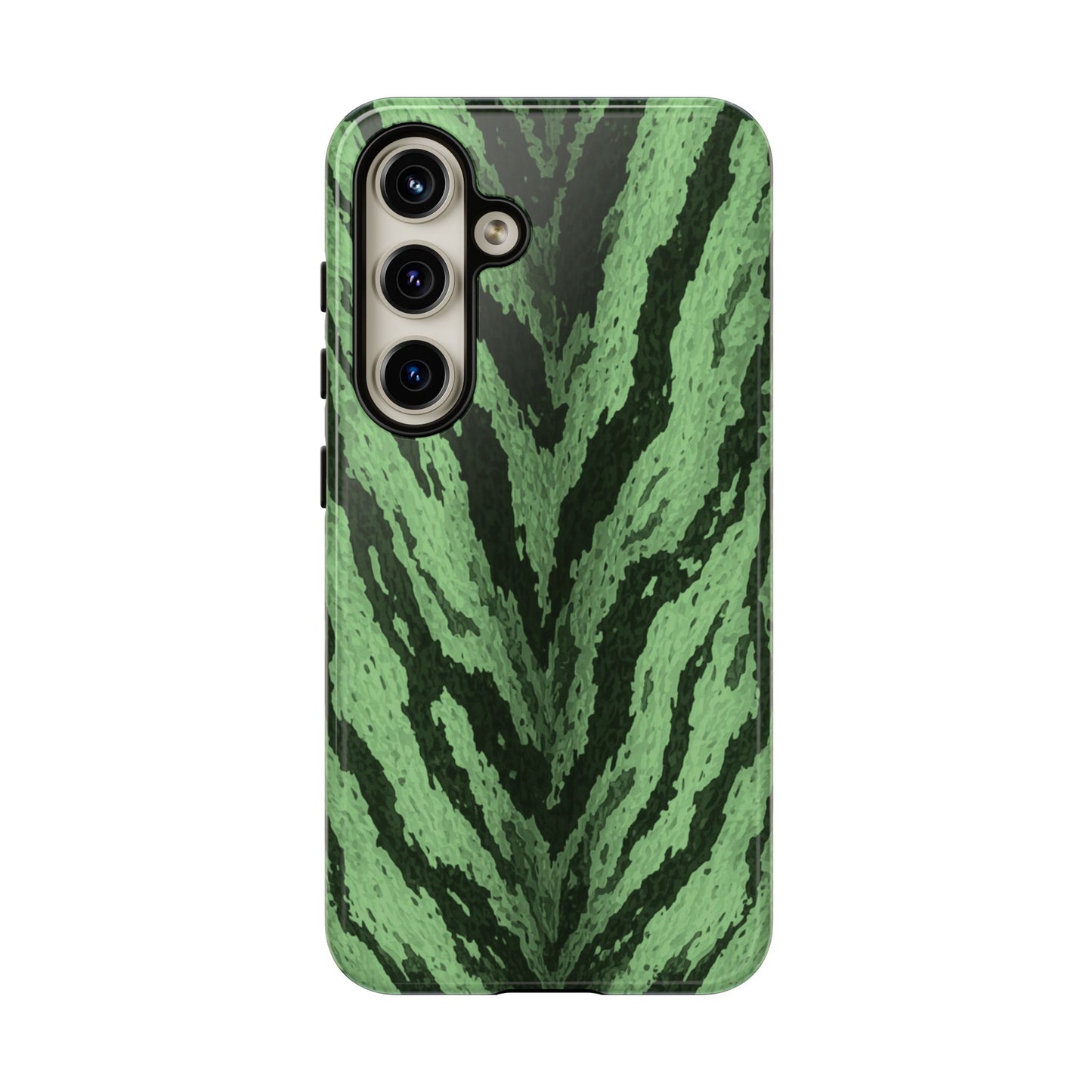 Sage Tiger Print Phone Case