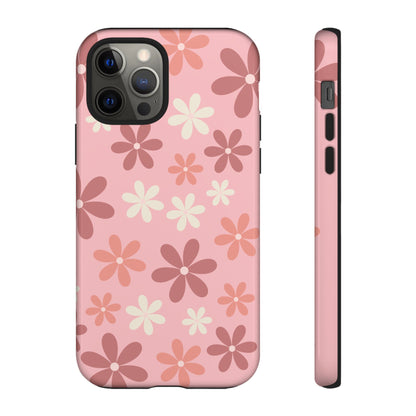 'Pink Floral Pattern' Phone Case