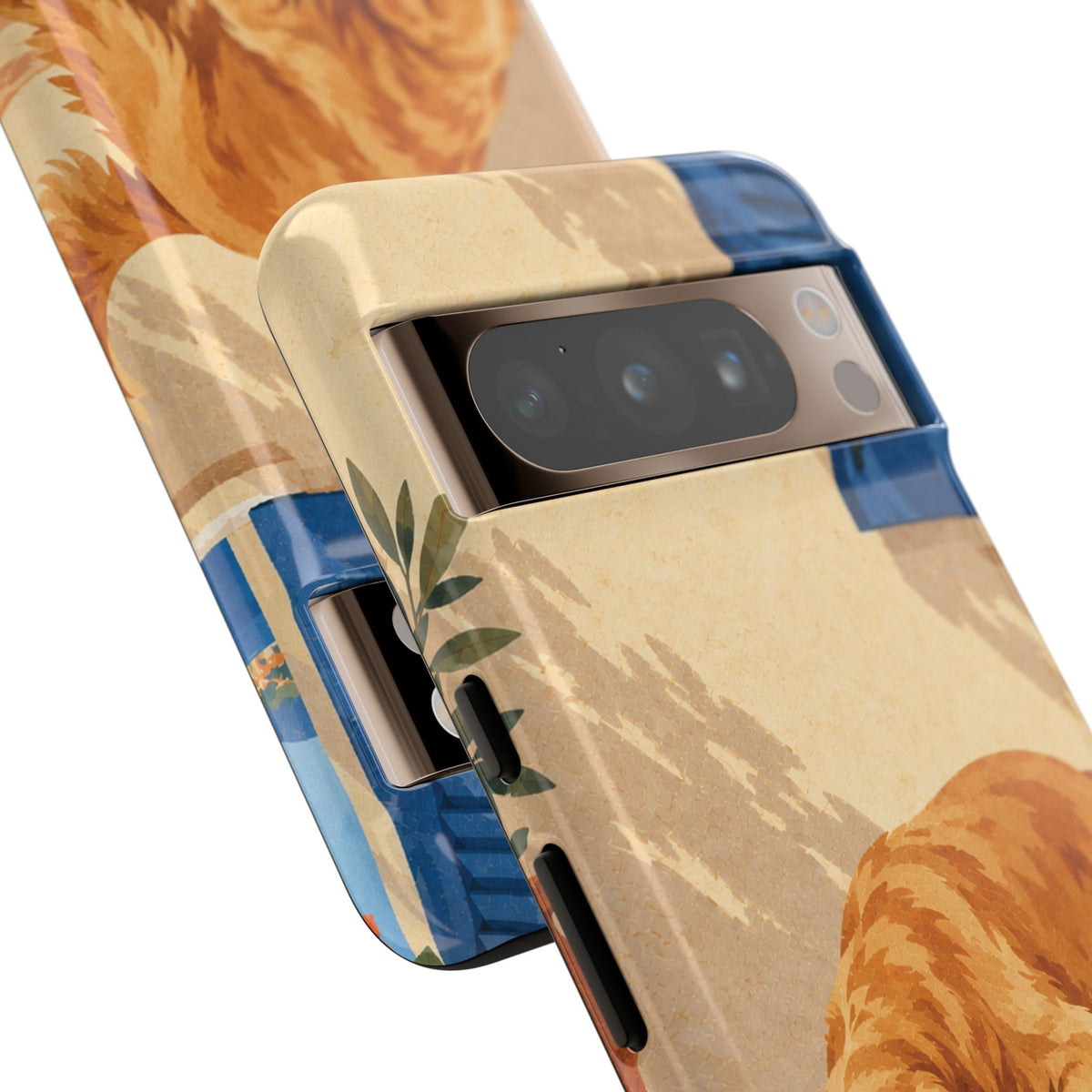 Cocker Spaniel Scent Trail Phone Case - Multicolor Phone Case