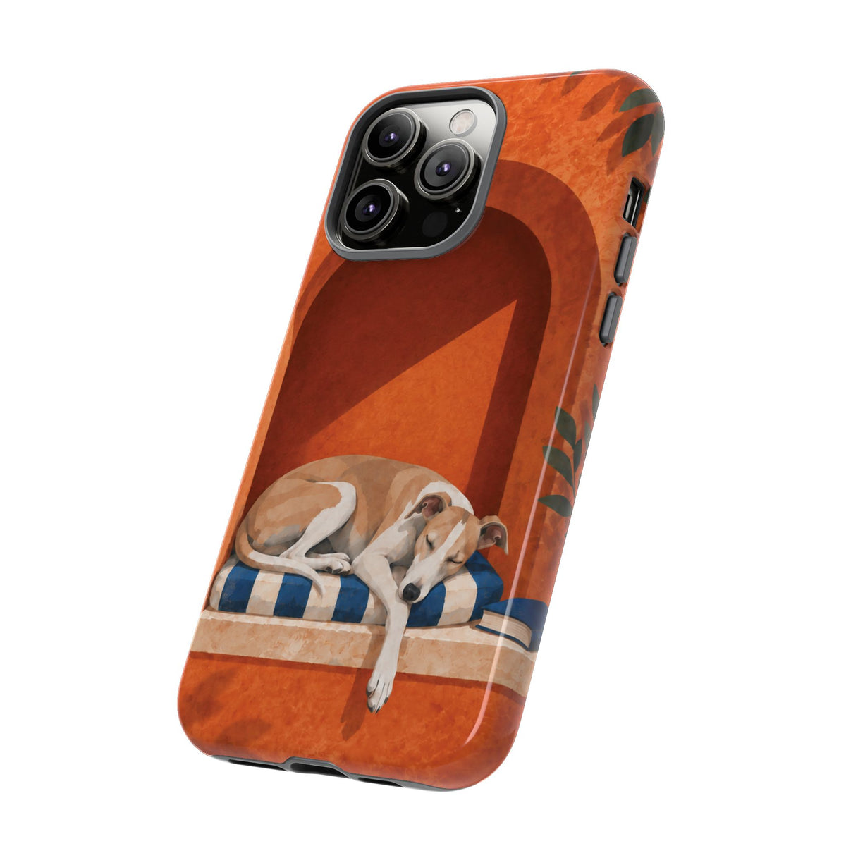 Whippet Siesta Nook Phone Case - Multicolor Phone Case