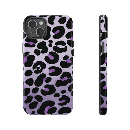 Pretty Lavender Leopard Print Phone Case