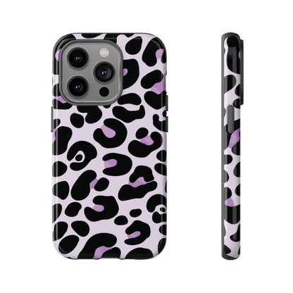 Pretty Lavender Leopard Print Phone Case