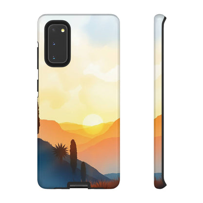 Watercolour Sunset Design Phone Case - Multicolor Phone Case - Samsung Galaxy S20 / Glossy