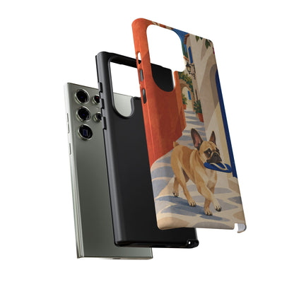 French Bulldog Quiet Lane Phone Case - Multicolor Phone Case