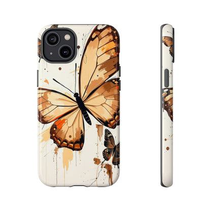 Acrylic Style Butterflies Design Phone Case - Multicolor Phone Case - iPhone 14 Plus / Glossy