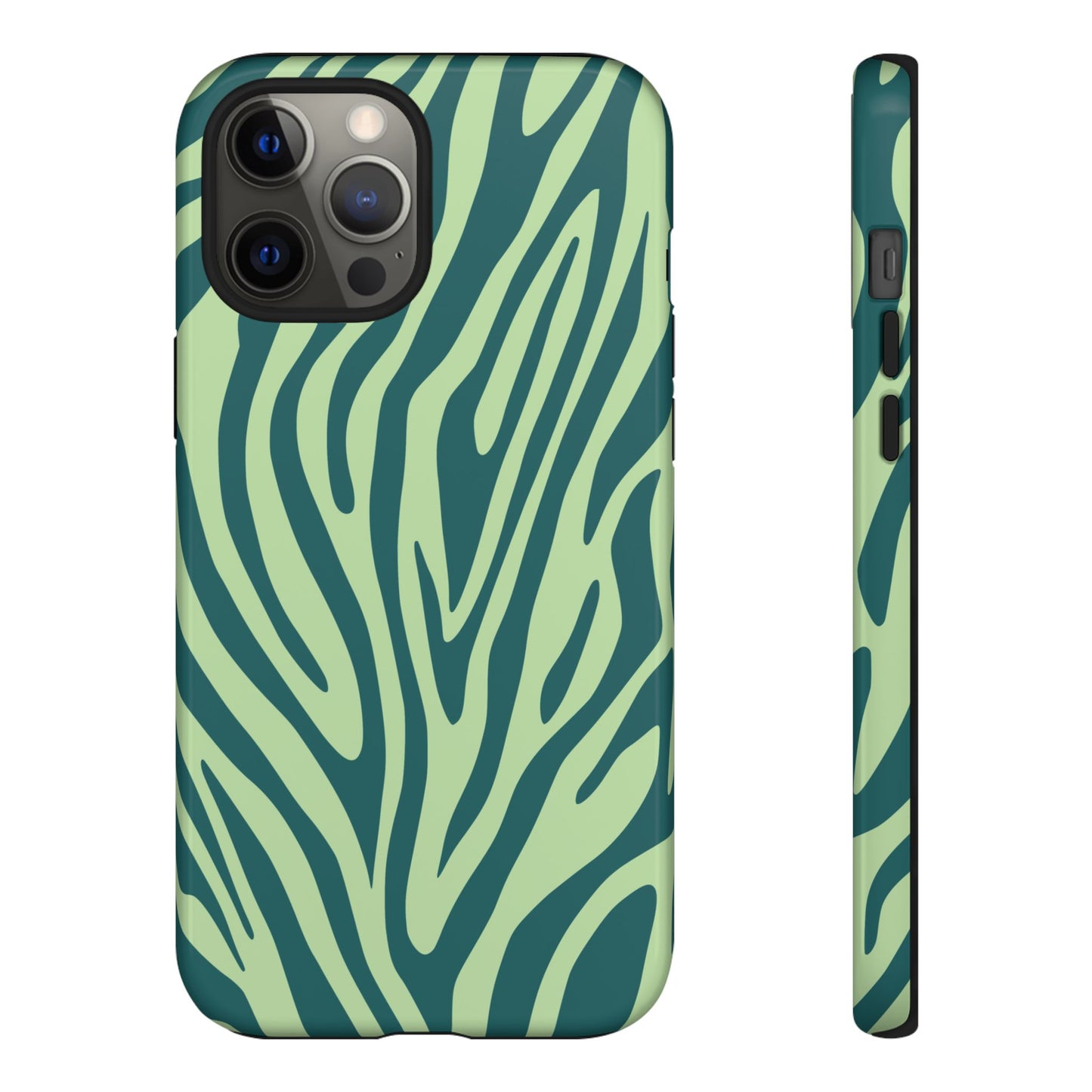 Boutique Sage Tiger Print Phone Case