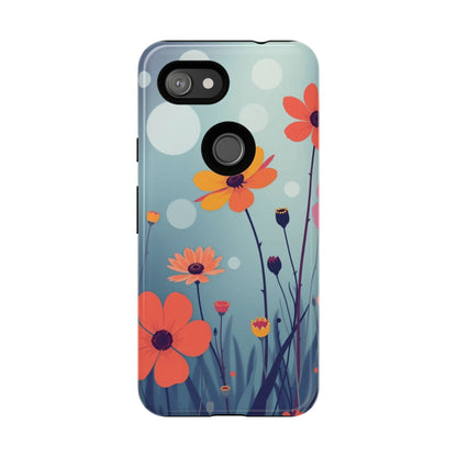 Vibrant Wildflowers Design Phone Case