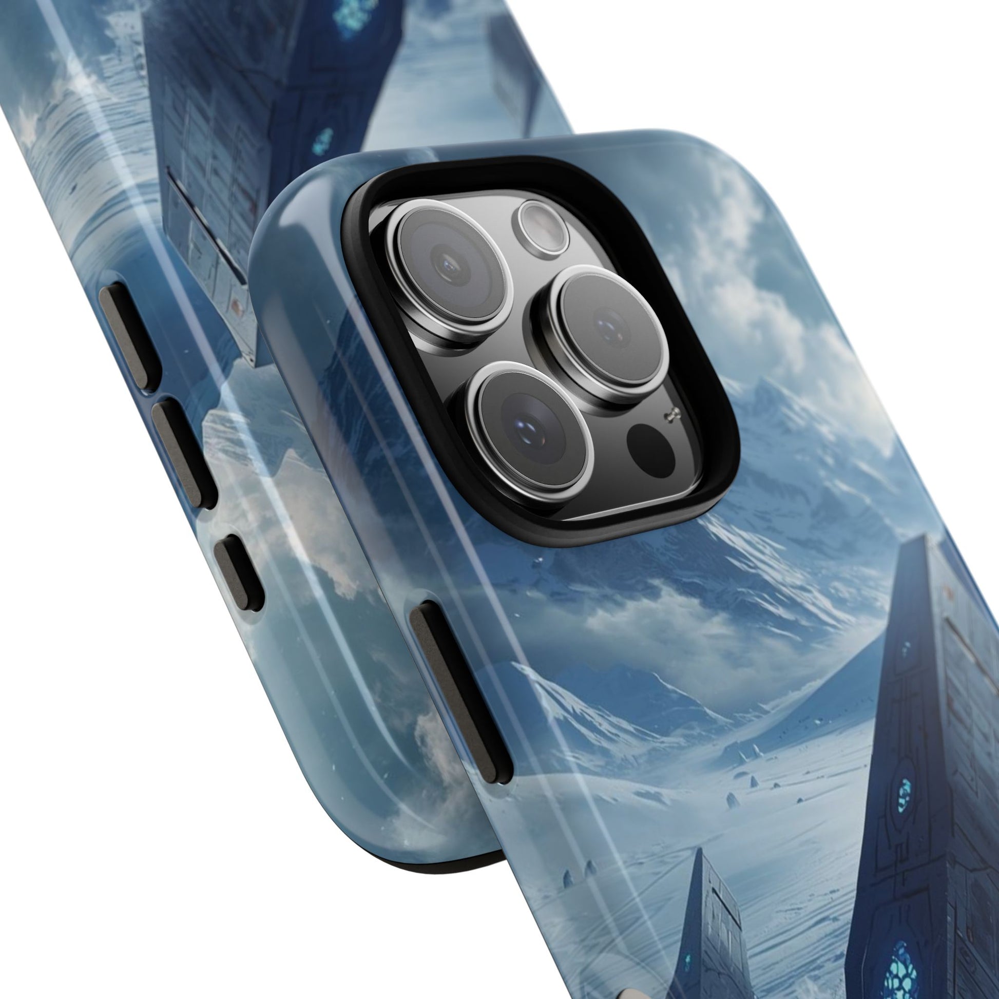 Phone Case - Frozen Alien Wreckage Sci-fi Phone Case