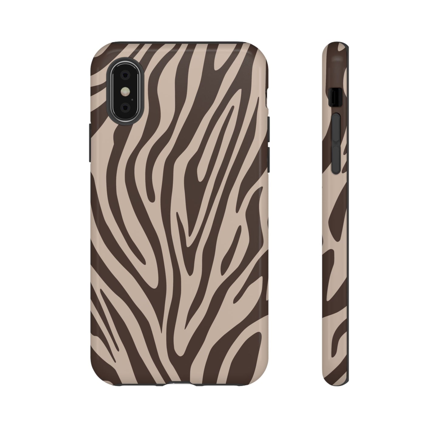 Boutique Mocha Tiger Print Phone Case
