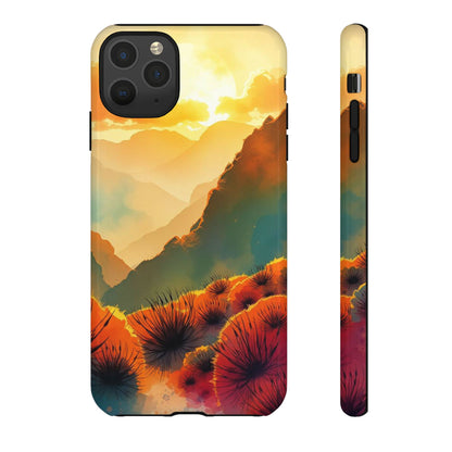 Ideallic Watercolour Sunset Design Phone Case - Multicolor Phone Case - iPhone 11 Pro Max / Glossy