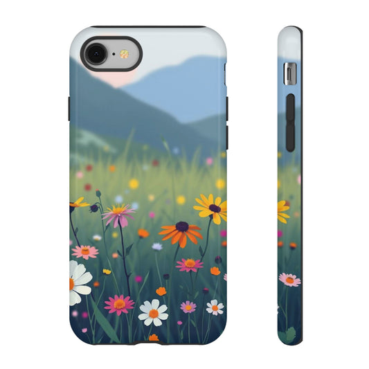 Vibrant Meadow Design Phone Case
