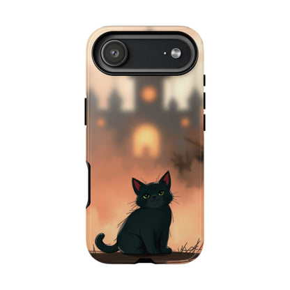 Cute Gothic Cat Design Phone Case - Multicolor Phone Case - iPhone 17 Air / Glossy