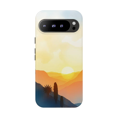 Watercolour Sunset Design Phone Case - Multicolor Phone Case - Google Pixel 9 Pro XL / Glossy