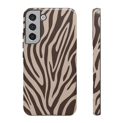 Boutique Mocha Tiger Print Phone Case